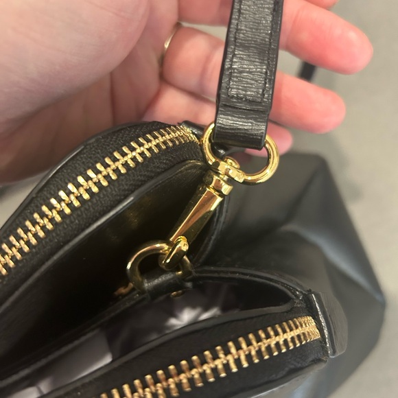 Ralph Lauren leather satchel black & gold hardware - Picture 6 of 11